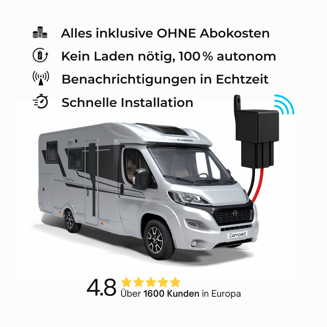 X-CAMPER: GPS-Tracker Wohnmobil