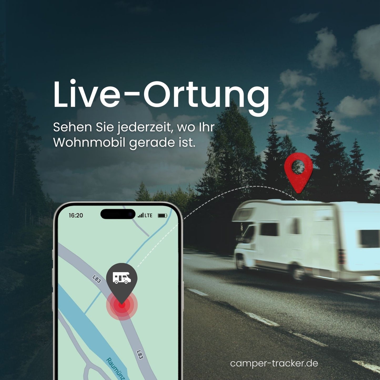 X-CAMPER GPS Tracker Wohnmobil ohne Abo