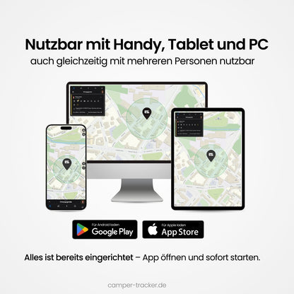 X-CAMPER GPS Tracker Wohnmobil ohne Abo